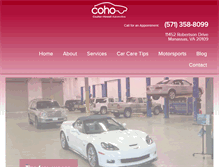 Tablet Screenshot of cohoauto.com